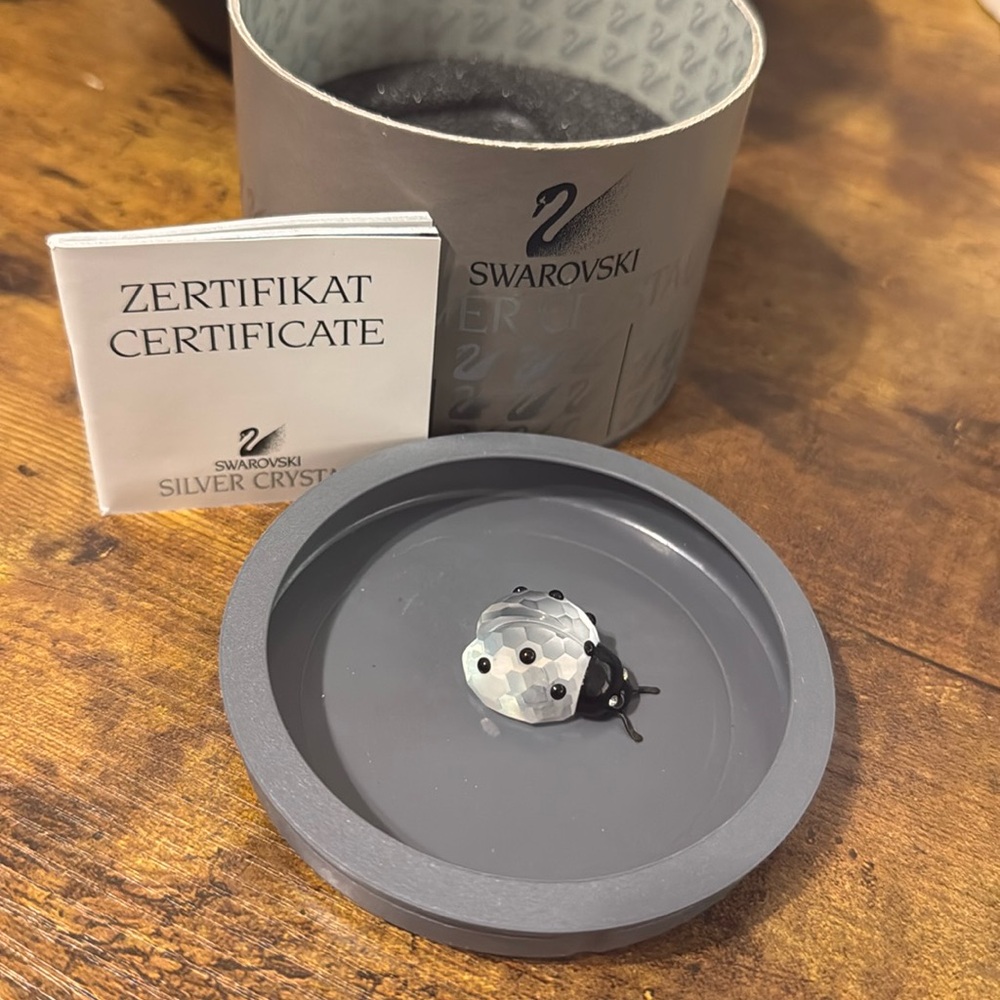 Swarovski Ladybug with box